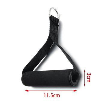 1 PC Gym Resistance Bands Λαβή Αντιολισθητική λαβή Ισχυρό Nylon Webbing Fitness Workout Heavy Duty Resistance Bands Handle