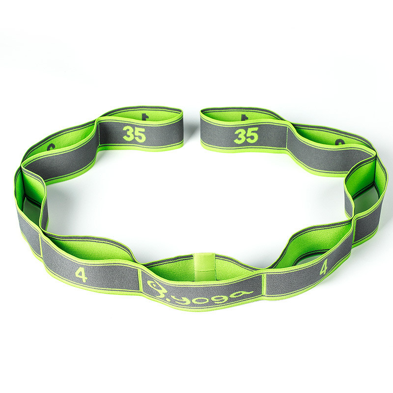 Elastinė juosta jogos tempimui, fiziniam lavinimui, pasipriešinimo juosta, šokių pradedantiesiems, įtempimo diržas, treniruoklių salė