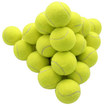 1 τμχ Μπάλες τένις High Bounce Practice Tennis Match Training Outdoor Tennis Elasticity for Dogs Bite Chase & Chomp Dog Toy