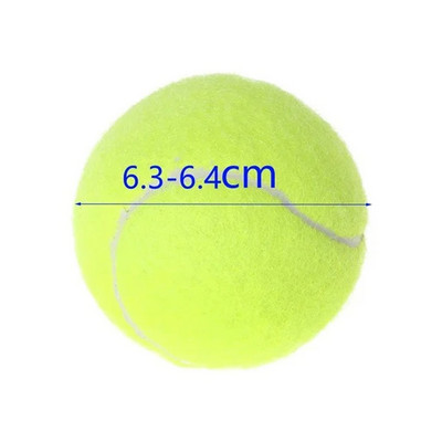 1 τμχ Μπάλες τένις High Bounce Practice Tennis Match Training Outdoor Tennis Elasticity for Dogs Bite Chase & Chomp Dog Toy