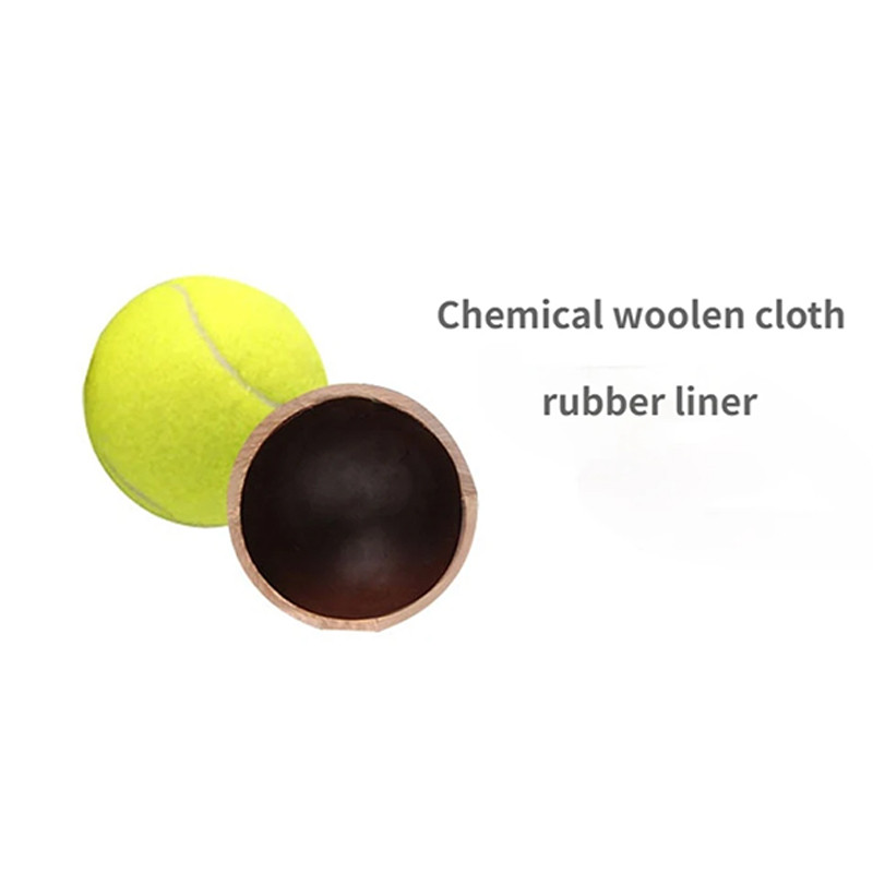 1 vnt aukšto atšokimo pratybų teniso kamuoliukai teniso rungtynių treniruotė lauko elastingumo tenisas šunims Bite Chase & Chomp šunų žaislas