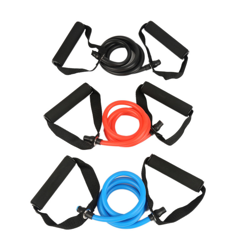 Мултифункционално съпротивление Hot Yoga Pull Rope Bands Дръжки Еластични спортни бодибилдинг Тренировки за домашен фитнес Тренировки за мускули Фитнес оборудване