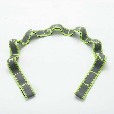 Танцови спортове Много примки Еластична найлонова каишка Упражнение Пилатес Йога Колан Опъваща лента Разтегателно въже