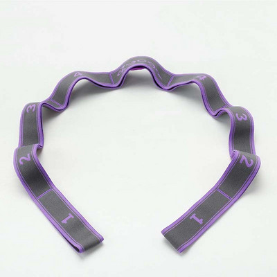 Танцови спортове Много примки Еластична найлонова каишка Упражнение Пилатес Йога Колан Опъваща лента Разтегателно въже