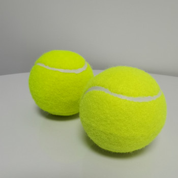 Προπονητικός αγώνας τένις Απευθείας μαλλί Κονσερβοποιημένες μπάλες τένις μαλλί καουτσούκ