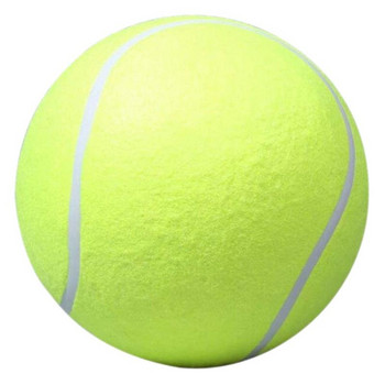 Ново 24CM голямо гигантско домашно куче кученце хвърляне на тенис топка Chucker Launcher Консумативи за играчки Спорт на открито с естествен каучук