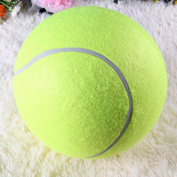 Νέο 24cm Big Giant Pet Dog Puppy Tennis Ball Thrower Chucker Launcher Παίξτε προμήθειες παιχνιδιών για υπαίθρια αθλήματα με φυσικό καουτσούκ