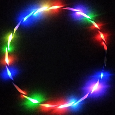 Colorful Change Slot Holes 26 Lamp Beads Diameter 90cm suitable For Middle School Students Or Adults 26 Lights Colorful