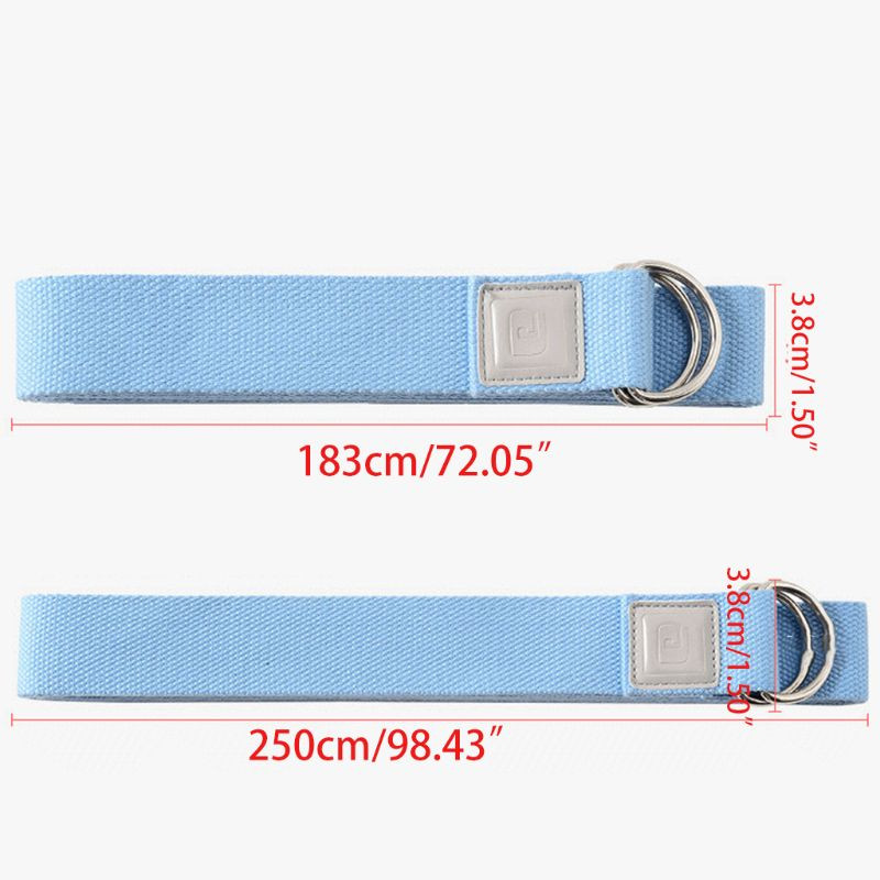 Колан за йога Разтегателна каишка Еластично съпротивление Упражнение Въже за фитнес Дамски фитнес Спортни аксесоари