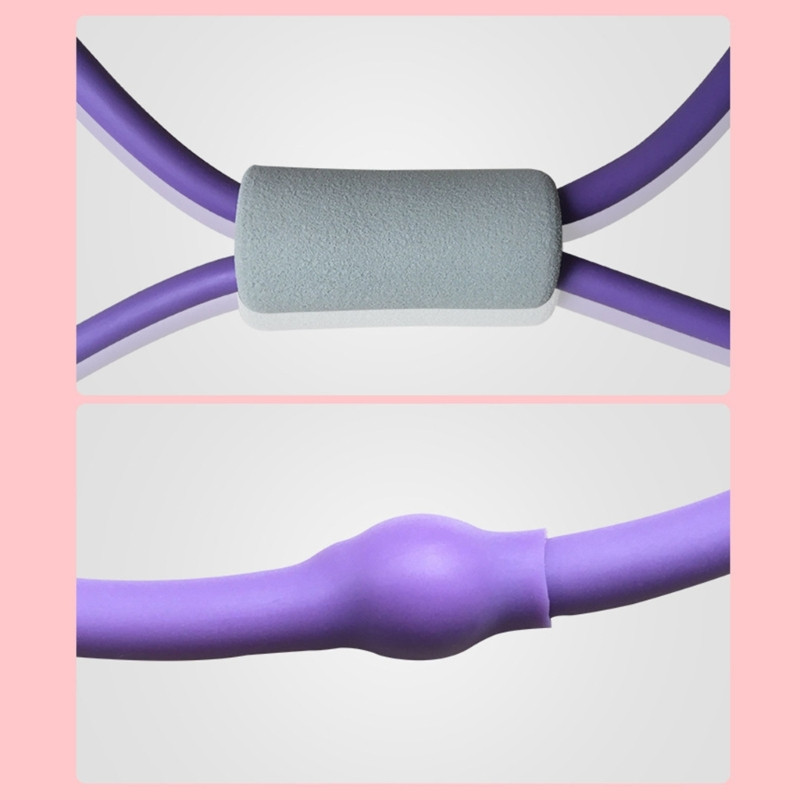 8 Resistance Band Йога Resistance Band Stretch Fitness Band 8 Shape Pull Rope Фигура за домашна тренировка Физиотерапия