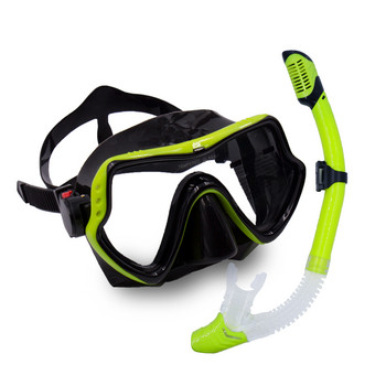Професионални маски за гмуркане Комплект за гмуркане с шнорхел Силиконова пола за възрастни Очила против замъгляване Очила Оборудване за плувен басейн