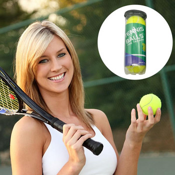 Kids Tennis Balls Soft Tennis Ball Training Ball 3 ΤΕΜ. Μπάλες τένις υπό πίεση για αρχάριους εξάσκησης τένις