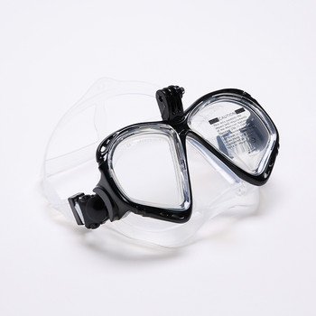 Професионална маска за подводно гмуркане, очила за гмуркане са подходящи за малки спортни камери, всички сухи очила