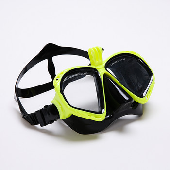 Професионална маска за подводно гмуркане, очила за гмуркане са подходящи за малки спортни камери, всички сухи очила