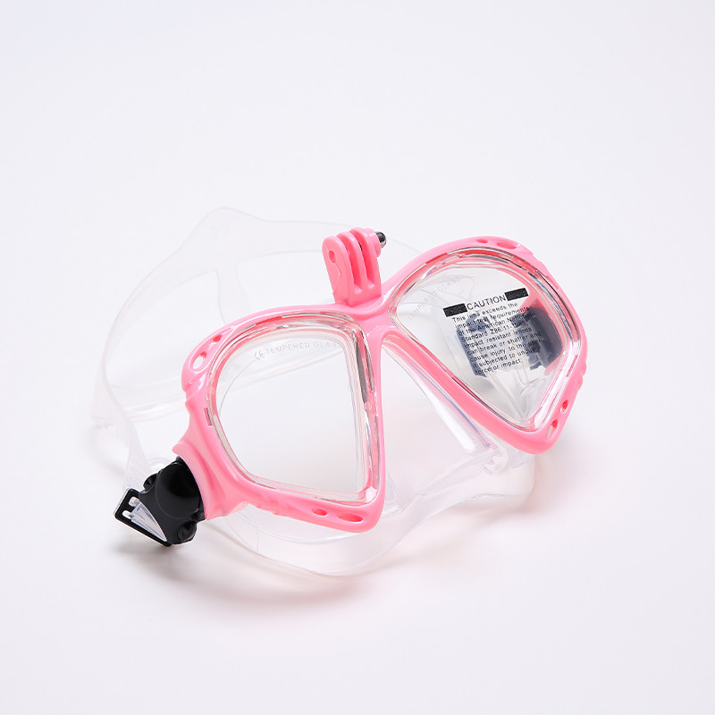 Професионална маска за подводно гмуркане, очила за гмуркане са подходящи за малки спортни камери, всички сухи очила