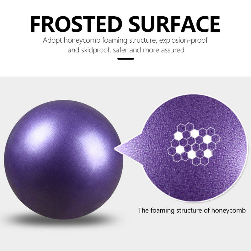 25 см топка за пилатес Взривозащитена топка за йога Core Ball Indoor Balance Exercise Gym Ball for Fitness Pilates Equipment мяч для фитнеса