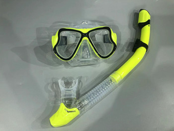 Маски за гмуркане за възрастни Комплект дихателни тръби за гмуркане с шнорхел Очила за жени Мъже Маски с катарама против приплъзване