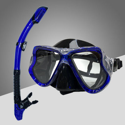 Маски за гмуркане за възрастни Комплект дихателни тръби за гмуркане с шнорхел Очила за жени Мъже Маски с катарама против приплъзване