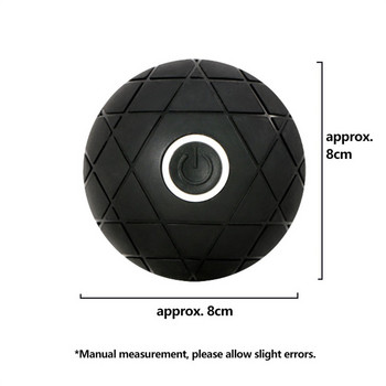 Вибрираща топка за масаж на краката Висока интензивност Йога натискна ролка Електрическа акумулаторна мускулна релаксация Фитнес оборудване на закрито