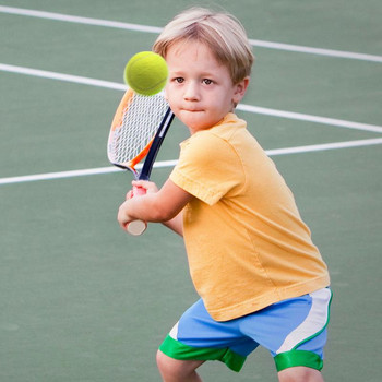 Детски топки за тенис 3 БР. Мека топка за тенис, тренировъчна топка, топки за тенис под налягане за начинаещи при тренировки по тенис
