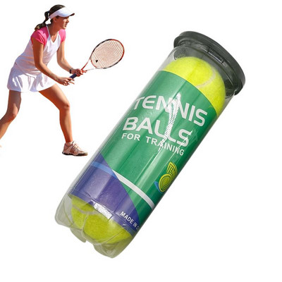 Mingi de tenis pentru copii 3 buc. minge de tenis moale minge de antrenament mingi de tenis presurizate pentru antrenament de tenis pentru incepatori