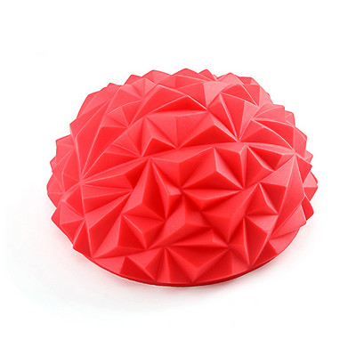 16 см йога топка PVC надуваема масажна точка Half Fit Ball Balance Trainer Stabilizer GYM Pilates Fitness Ananaple Massage Ball