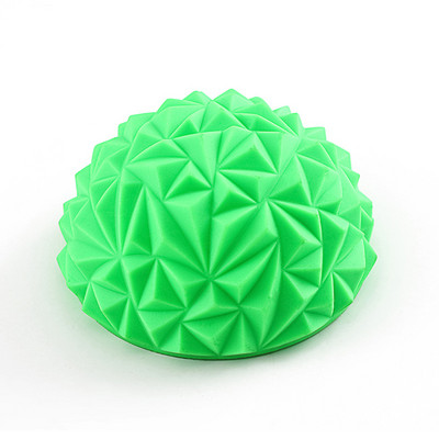 16 см йога топка PVC надуваема масажна точка Half Fit Ball Balance Trainer Stabilizer GYM Pilates Fitness Ananaple Massage Ball