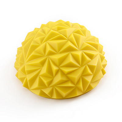 16 см йога топка PVC надуваема масажна точка Half Fit Ball Balance Trainer Stabilizer GYM Pilates Fitness Ananaple Massage Ball