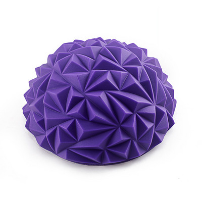 16 см йога топка PVC надуваема масажна точка Half Fit Ball Balance Trainer Stabilizer GYM Pilates Fitness Ananaple Massage Ball