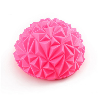 16 см йога топка PVC надуваема масажна точка Half Fit Ball Balance Trainer Stabilizer GYM Pilates Fitness Ananaple Massage Ball