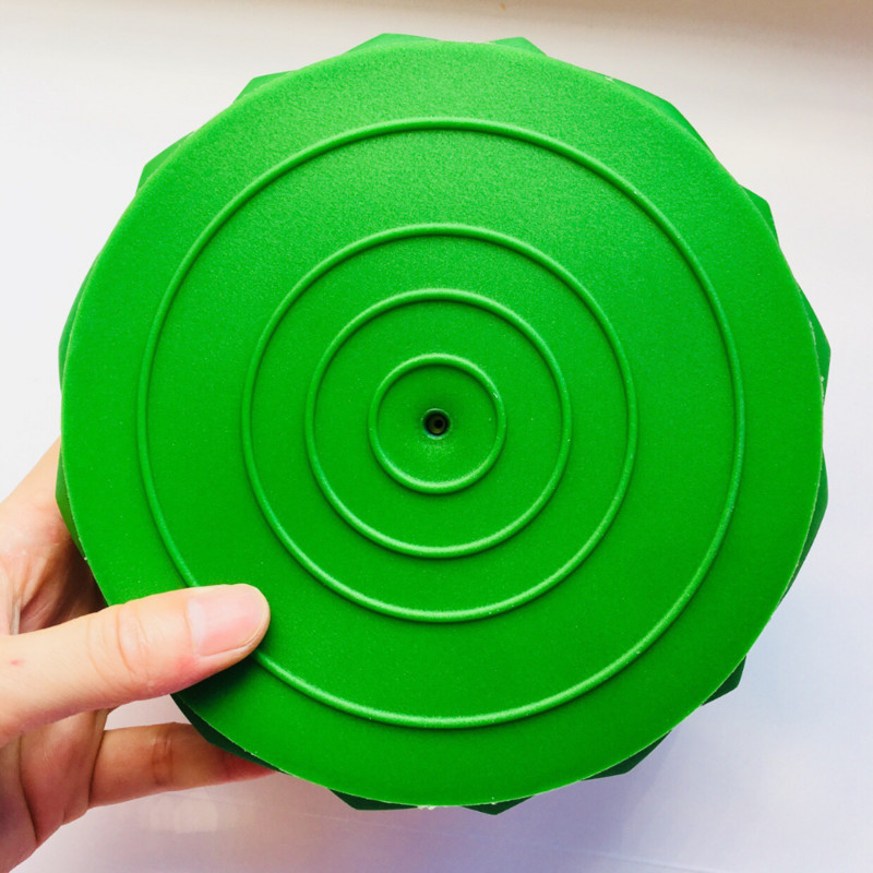 16 см йога топка PVC надуваема масажна точка Half Fit Ball Balance Trainer Stabilizer GYM Pilates Fitness Ananaple Massage Ball