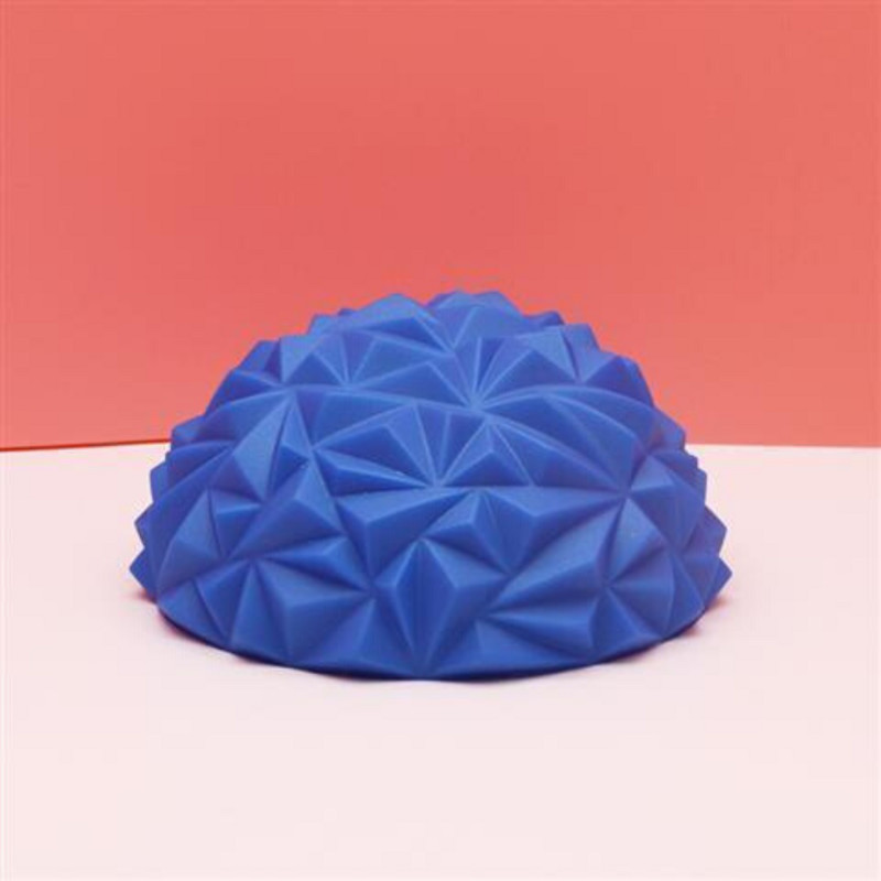 16 см йога топка PVC надуваема масажна точка Half Fit Ball Balance Trainer Stabilizer GYM Pilates Fitness Ananaple Massage Ball