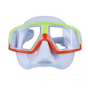 Маска за свободно гмуркане Половината на лицето Леко тегло Малък обем Безплатни очила за гмуркане Противозамъгляваща течен силикагел Оборудване за гмуркане Dropshipping