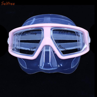 Маска за свободно гмуркане Половината на лицето Леко тегло Малък обем Безплатни очила за гмуркане Противозамъгляваща течен силикагел Оборудване за гмуркане Dropshipping