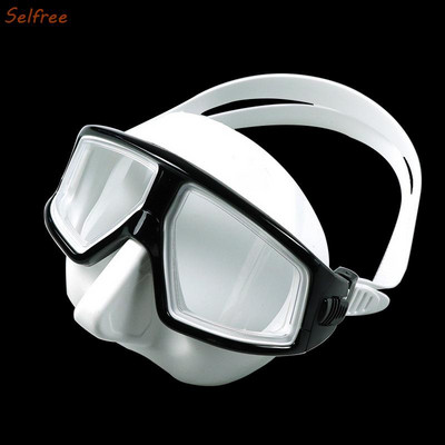 Маска за свободно гмуркане Половината на лицето Леко тегло Малък обем Безплатни очила за гмуркане Противозамъгляваща течен силикагел Оборудване за гмуркане Dropshipping