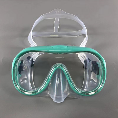 Професионална маска за гмуркане с шнорхел Очила за гмуркане Силиконова панорамна маска за гмуркане за възрастни Очила за гмуркане с шнорхел