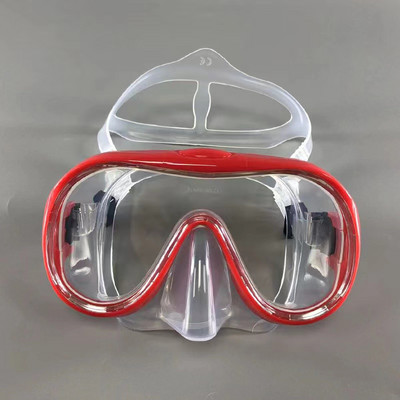 Професионална маска за гмуркане с шнорхел Очила за гмуркане Силиконова панорамна маска за гмуркане за възрастни Очила за гмуркане с шнорхел