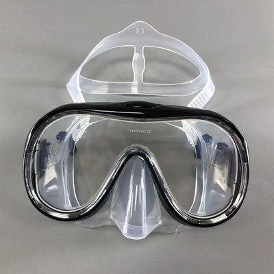 Професионална маска за гмуркане с шнорхел Очила за гмуркане Силиконова панорамна маска за гмуркане за възрастни Очила за гмуркане с шнорхел