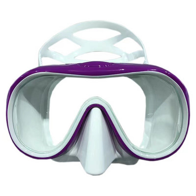 Професионална маска за гмуркане с шнорхел Очила за гмуркане Силиконова панорамна маска за гмуркане за възрастни Очила за гмуркане с шнорхел