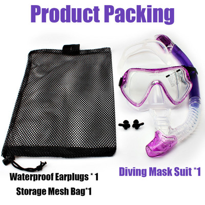 JSJM 2024 Нова професионална маска за гмуркане с шнорхел и шнорхели, очила, очила, комплект тръби за гмуркане, комплект от шнорхели, маска за възрастни, унисекс