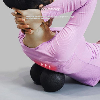 EPP йога масажна топка с висока плътност за мускулна релаксация рехабилитационна тренировъчна топка за миофасциално освобождаване и облекчаване на болката в тялото