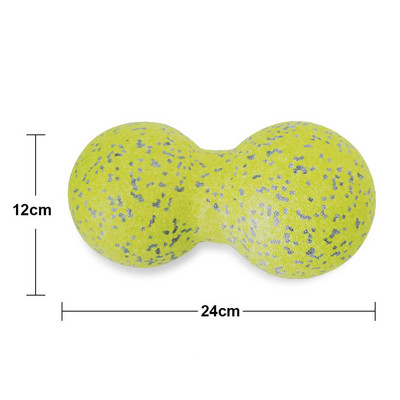 EPP йога масажна топка с висока плътност за мускулна релаксация рехабилитационна тренировъчна топка за миофасциално освобождаване и облекчаване на болката в тялото