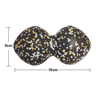 EPP йога масажна топка с висока плътност за мускулна релаксация рехабилитационна тренировъчна топка за миофасциално освобождаване и облекчаване на болката в тялото