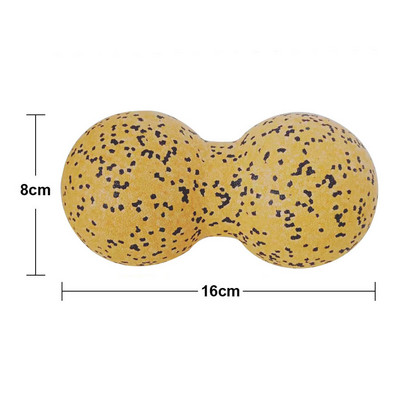 EPP йога масажна топка с висока плътност за мускулна релаксация рехабилитационна тренировъчна топка за миофасциално освобождаване и облекчаване на болката в тялото