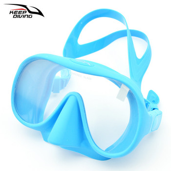 Маска за гмуркане Безплатно гмуркане Маска за гмуркане с шнорхел, очила, Професионално оборудване за подводен риболов Костюм за възрастни, против мъгла