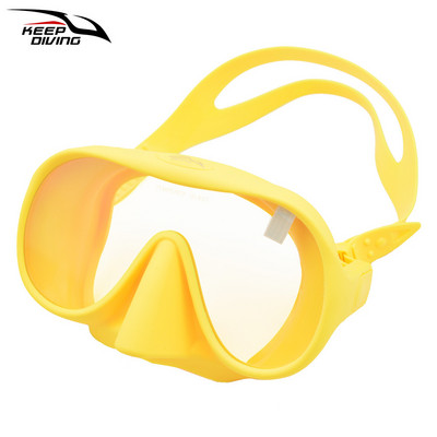 Маска за гмуркане Безплатно гмуркане Маска за гмуркане с шнорхел, очила, Професионално оборудване за подводен риболов Костюм за възрастни, против мъгла