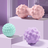 Új Masszázs Ball Hátizom Relaxáció Fitness Ball Váll Nyak Masszázs Relax Jóga Ball Bump Fascia Ball Masszázs labda