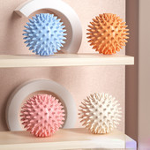 Hedgehog Masszázslabda Jóga Fascia Labda Sport Fitness Izomlazítás Masszázs bot váll Nyak Láb Talp Meridián labda