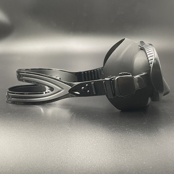 Νέα Gopro Mirrored Snorkeling Mask Επαγγελματικά γυαλιά κατάδυσης με θήκη κάμερας Tempered Glass Coating Lens Mask Scuba