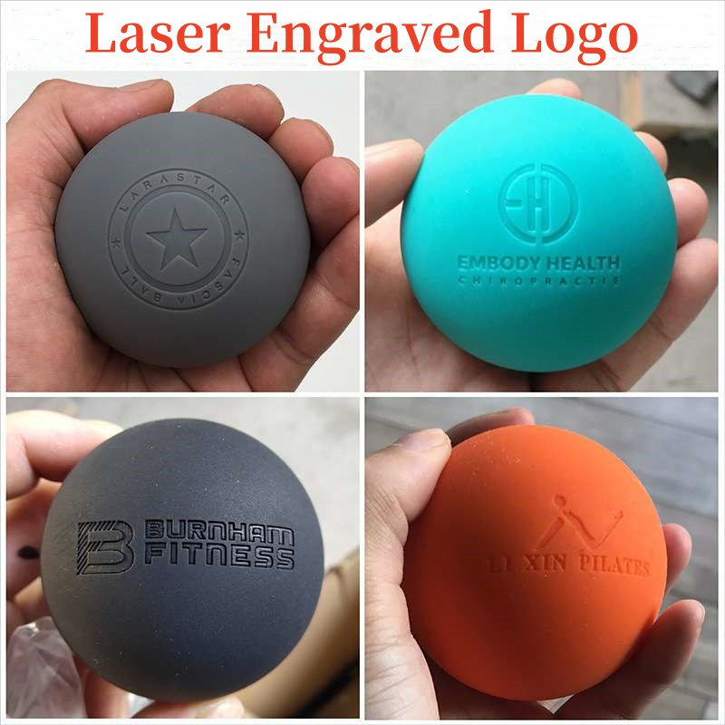 Мини силиконова топка за фасция Body Muscle Relex апарат за масаж на гръб и крака Тренажорна топка Спорт Фитнес Пилатес Топка за йога